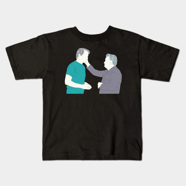 Sol and Robert - Grace and Frankie Kids T-Shirt by LiLian-Kaff